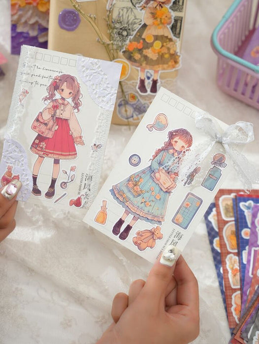 Girly Deco Stickers Book