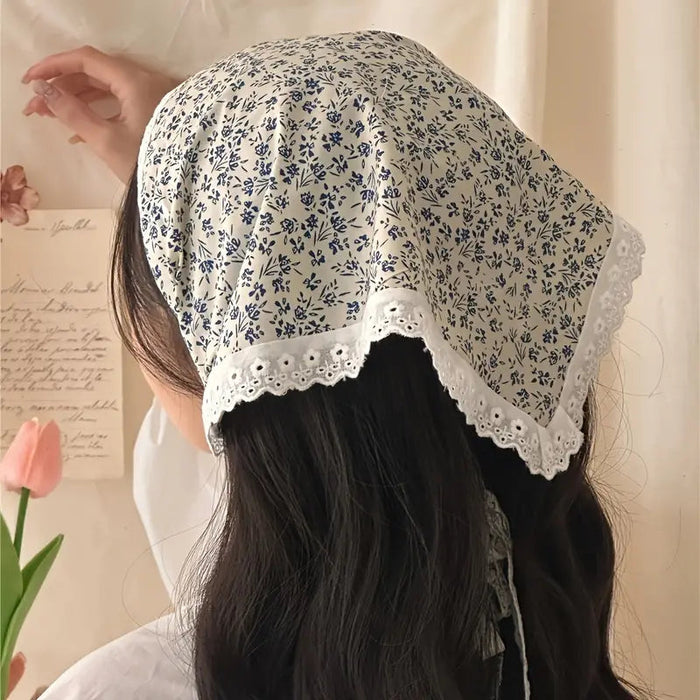 Floral Triangle Scarf Hairband