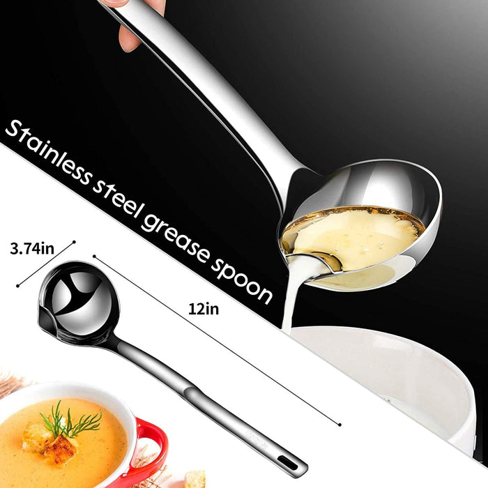 STAINLESS STEEL OIL FILTER SPOON