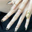 Adjustable Finger nail Rings