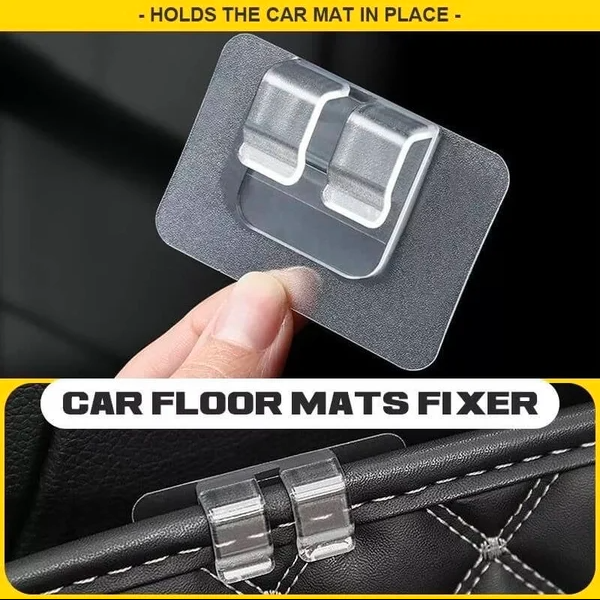 MULTIPURPOSE CAR MAT FIXING BUCKLES (Pack of 10)