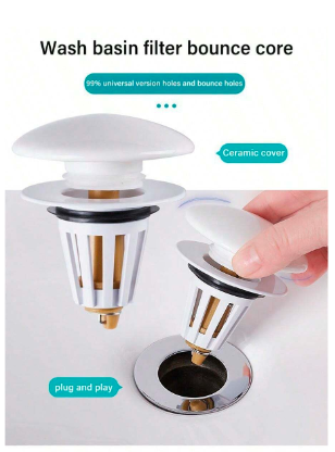 Ceramic Drain Strainer