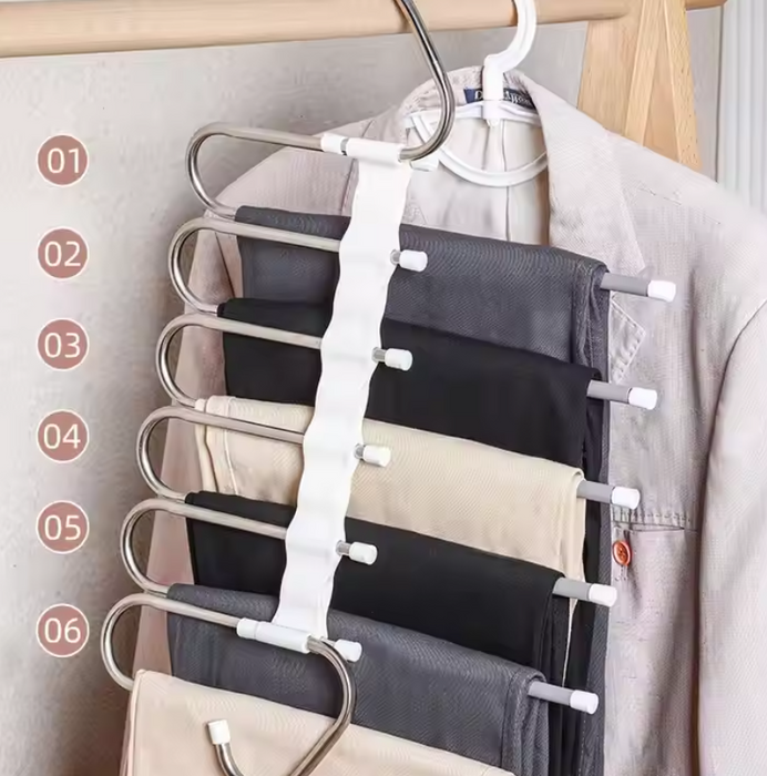 5 Layers Multifunction Pants Hanger