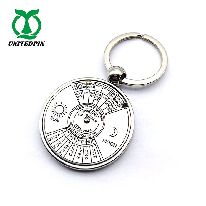 Perpetual Calendar Keychain