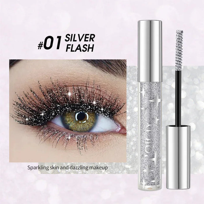 Waterproof Colorful Glitter Mascara