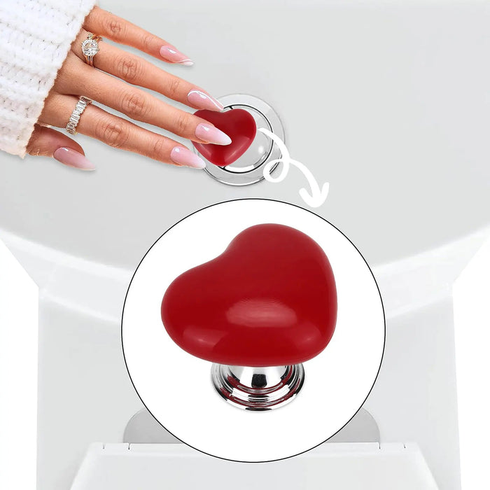 HEART SHAPED TOILET PRESS (PACK OF 10)